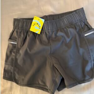 NWT Primary stay cool grey runnig short size 8